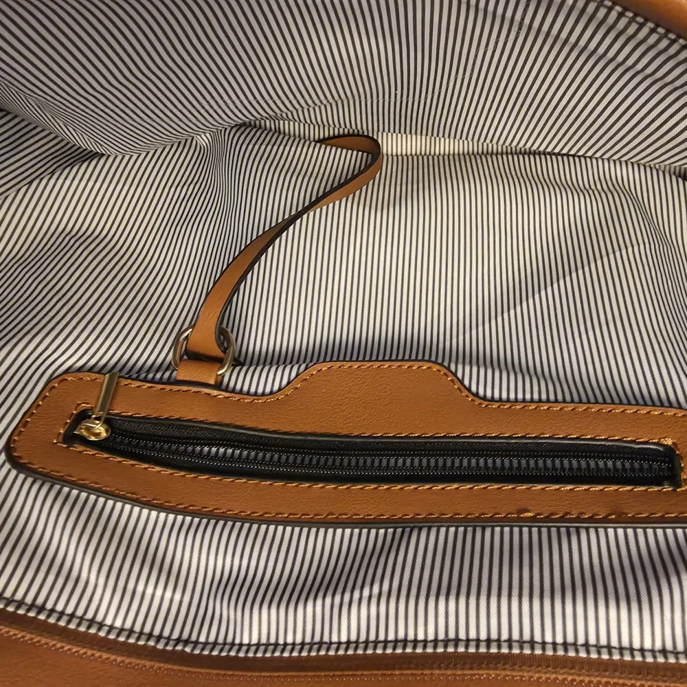 Colorful Striped Tote Bag - Picture 3 of 16